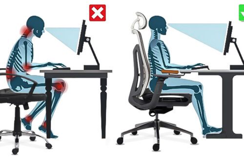 Evitarea durerilor de spate cu scaune de birou potrivite
